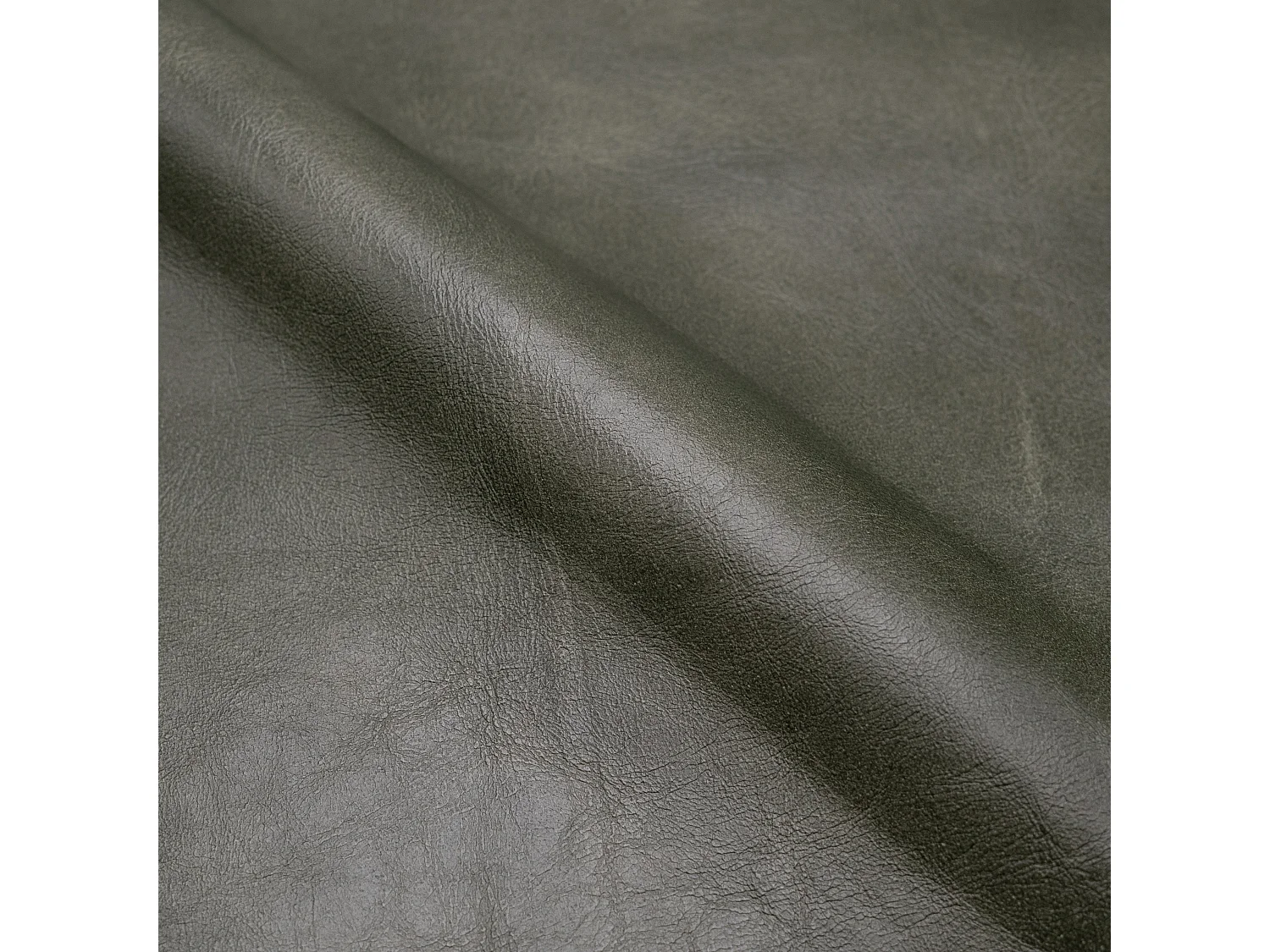 Fauteuil papillon en cuir de chèvre marron - Octave