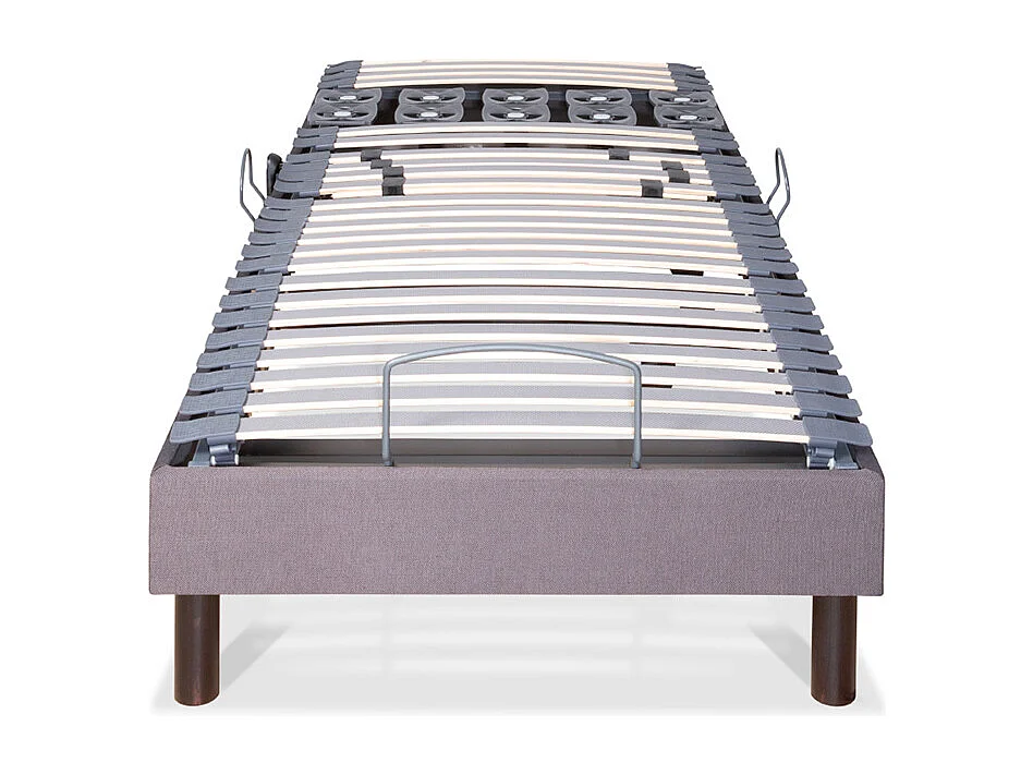 BELLECOUR LITERIE | Sommier électrique ATHENA 70x200 cm | Lattes & Plots
