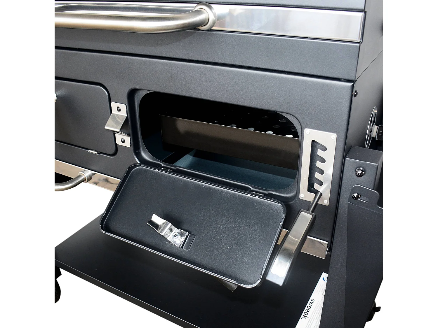 Barbecue a carbonella xl, nero