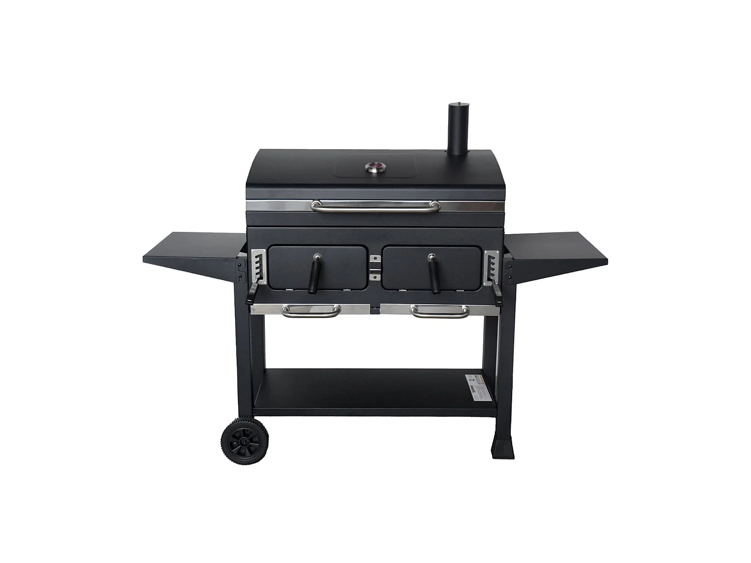 Barbacoa de carbón xl negro