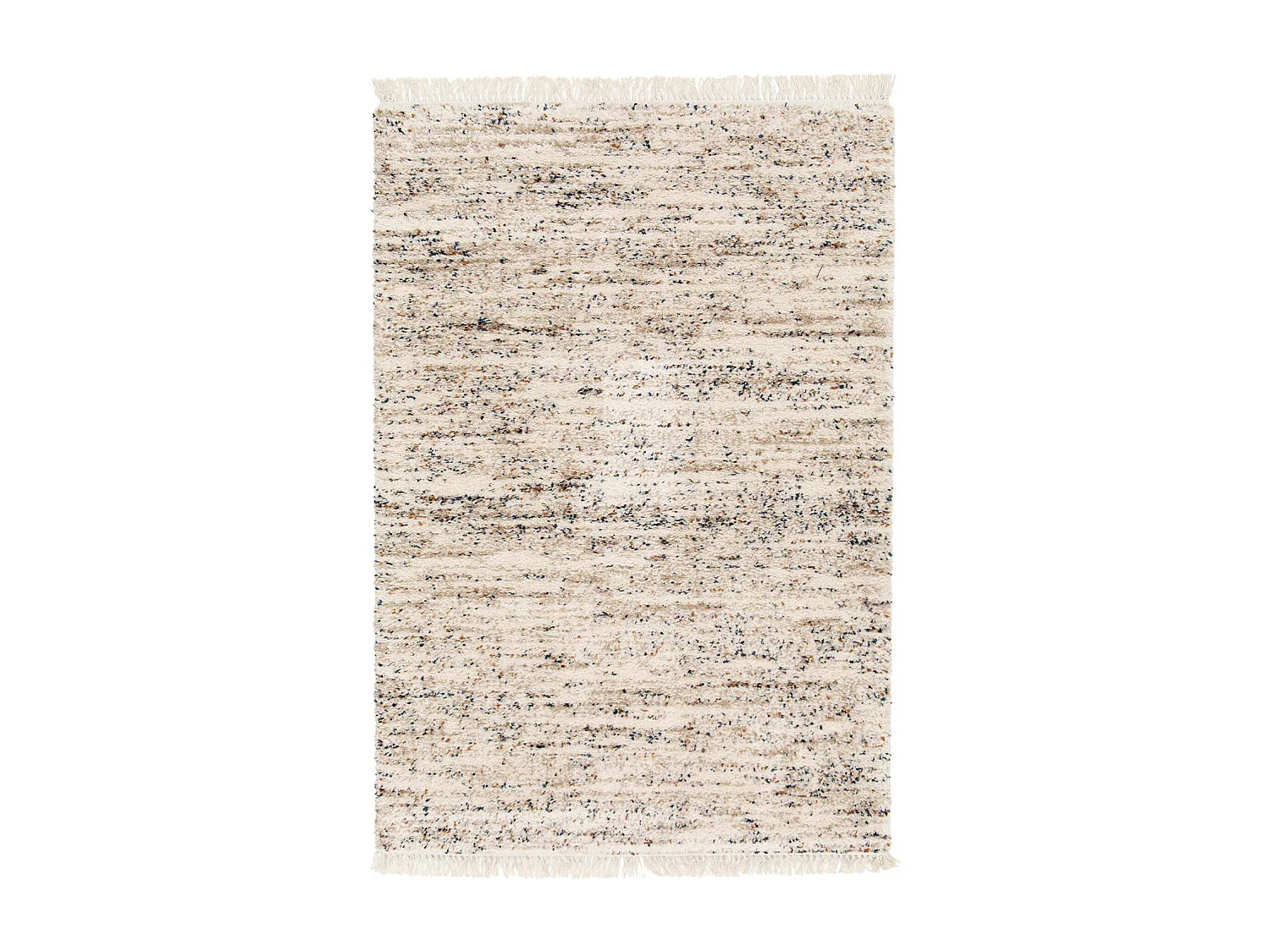 Tapis intérieur avec motif tacheté. crème. 160 x 230 cm