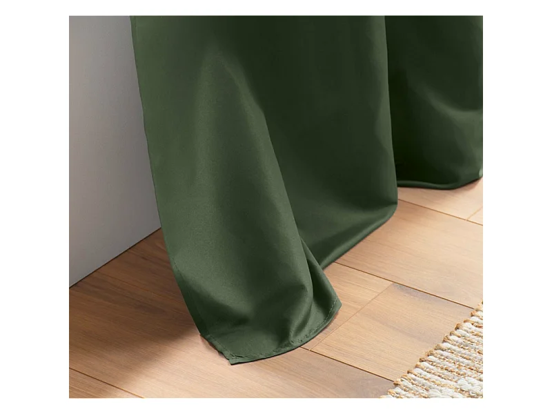 Rideau à Oeillets "Absolu" 140x260cm Kaki