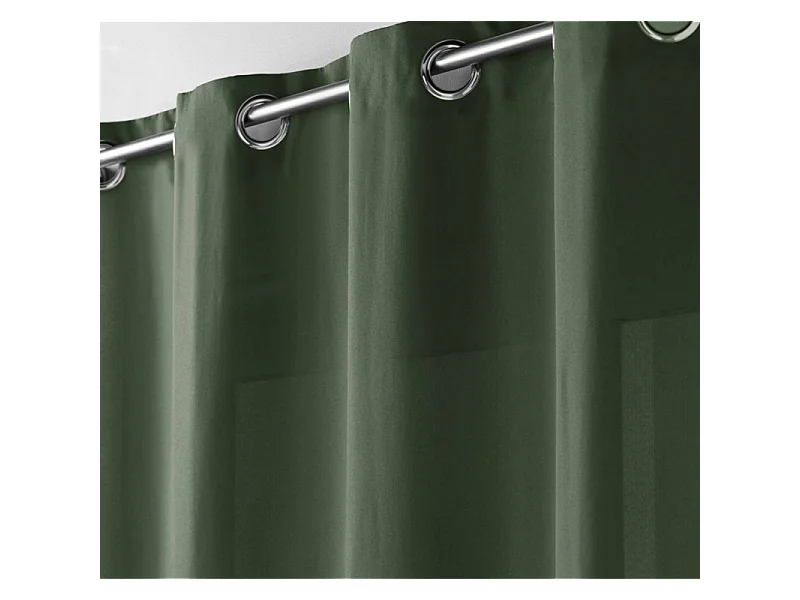 Rideau à Oeillets "Absolu" 140x260cm Kaki