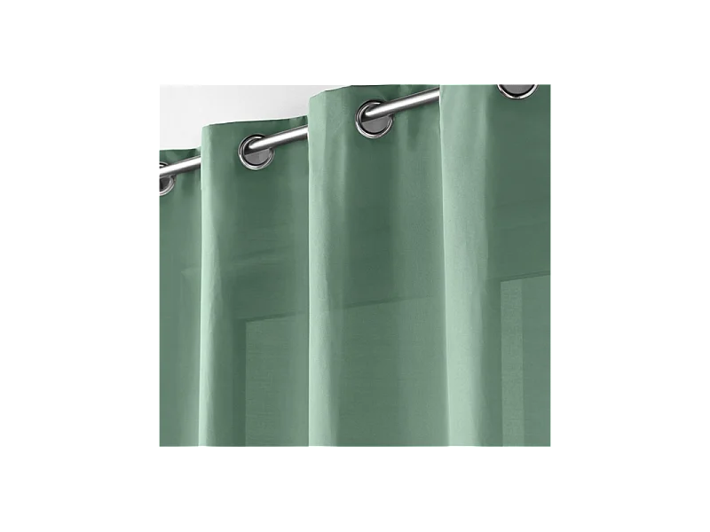 Rideau à Œillets "Absolu" 140x260cm Sauge