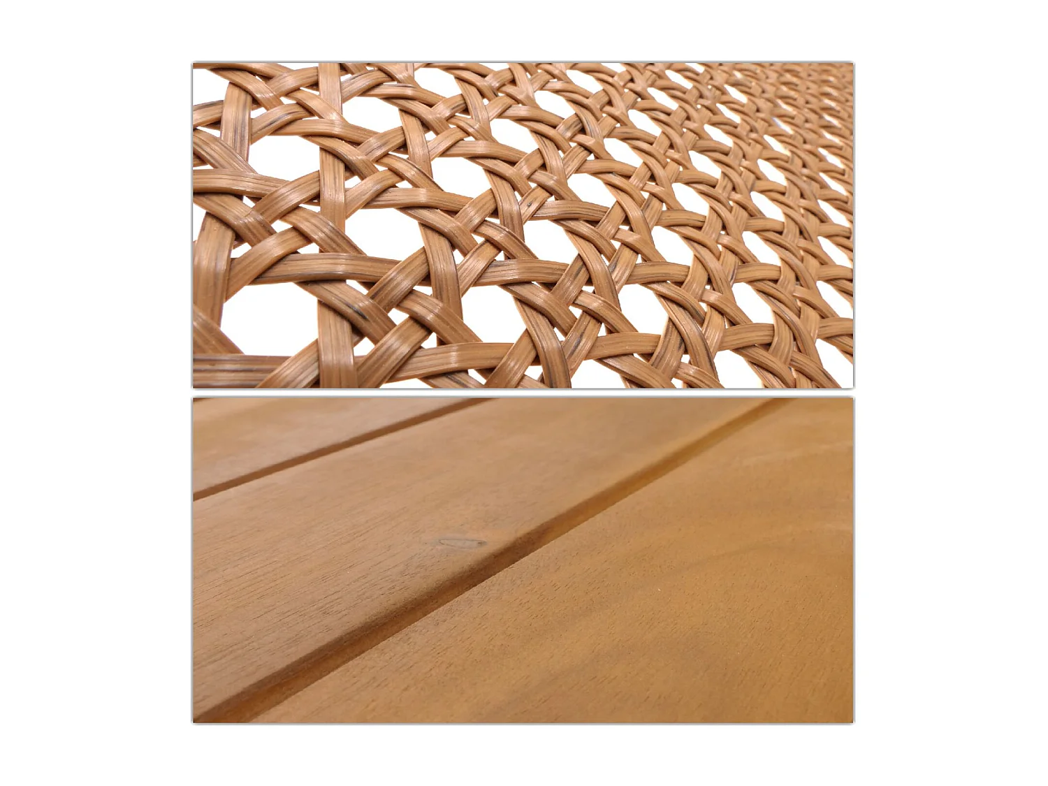 Ensemble de jardin MVG-N46 (4 pièces),  Coussin crème