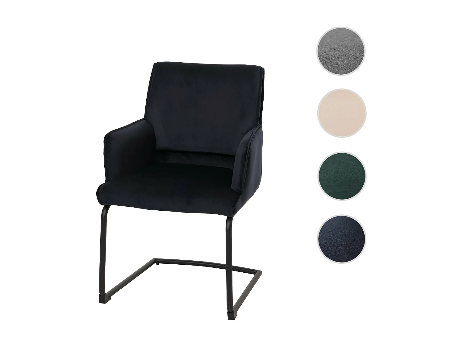 Freischwinger MCW-N60, Anthrazit-blau