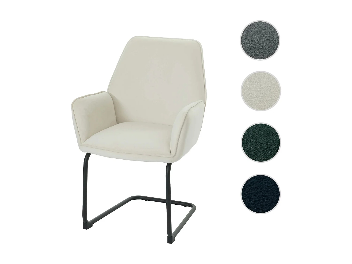 Sledestoel MCW-G67,  crème-beige