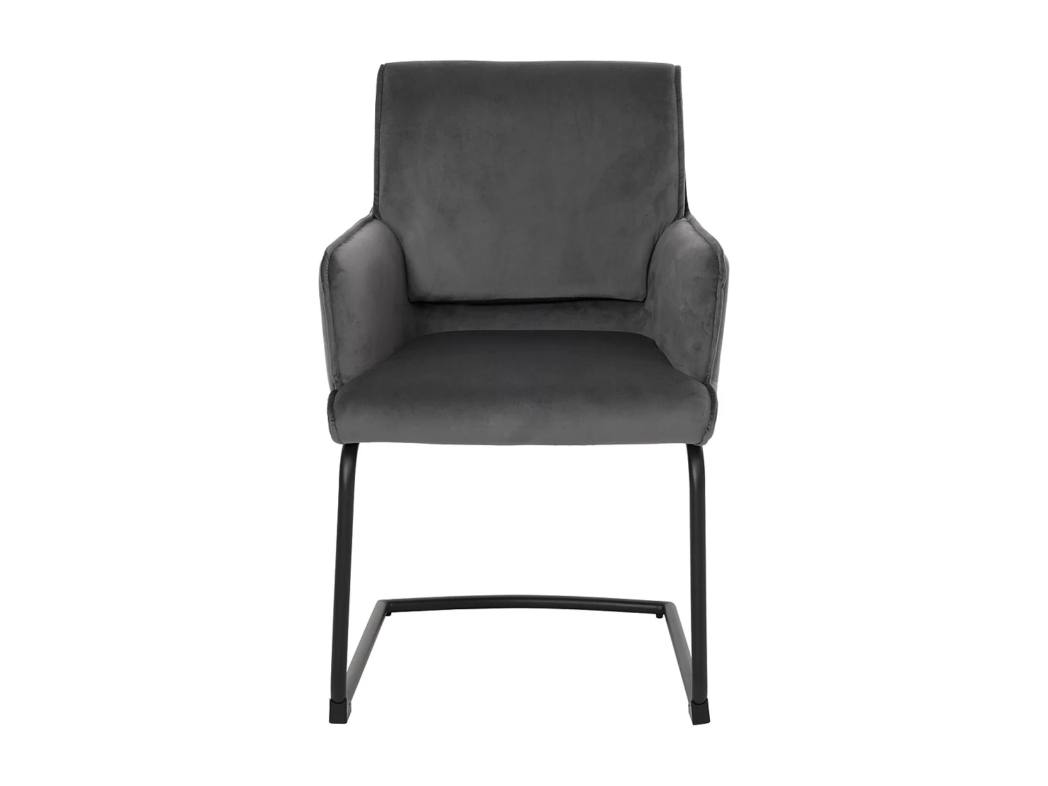 Krzesło wspornikowe MCW-N60,  ciemnoszary