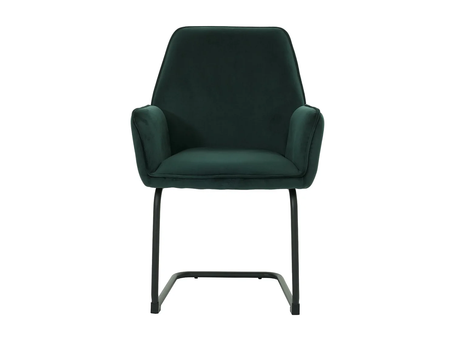 Krzesło wspornikowe MCW-G67,  zielony