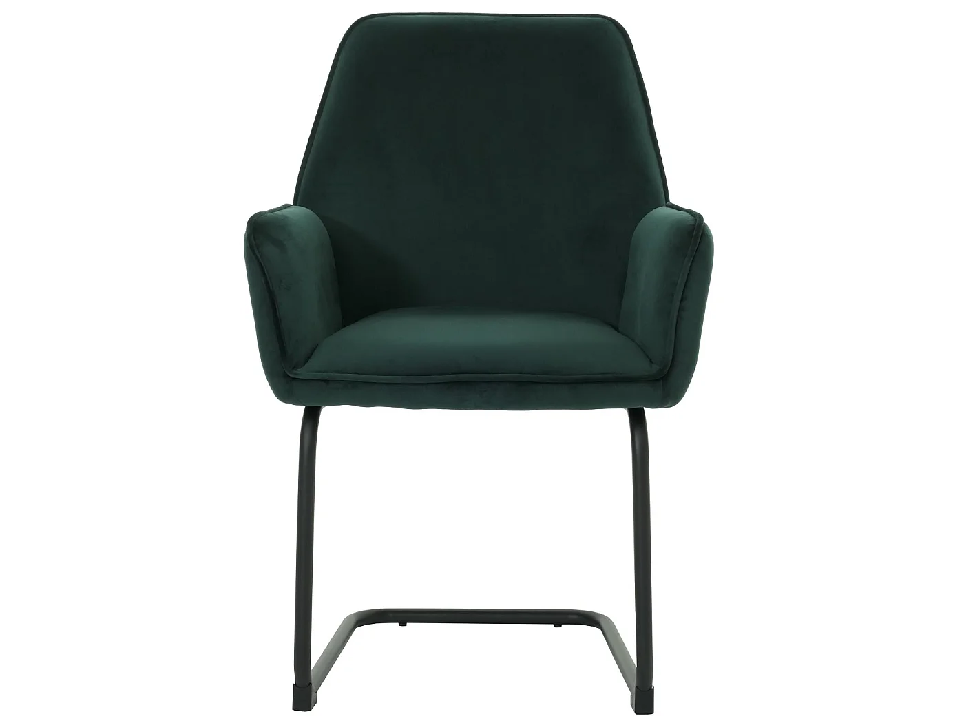 Cantilever chair MCW-G67,  green