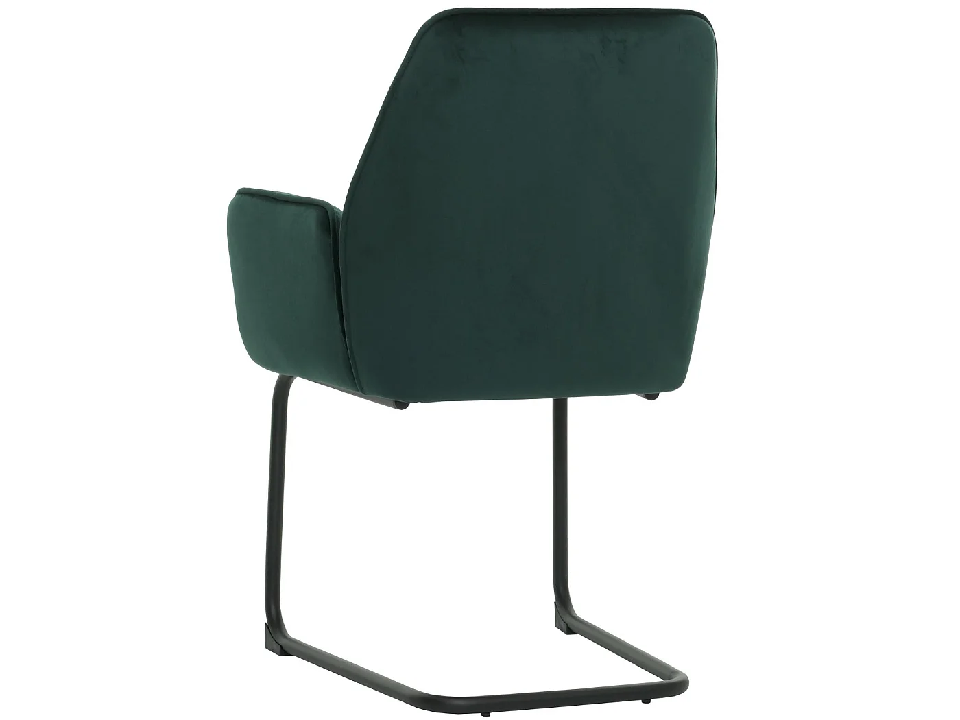 Cantilever chair MCW-G67,  green
