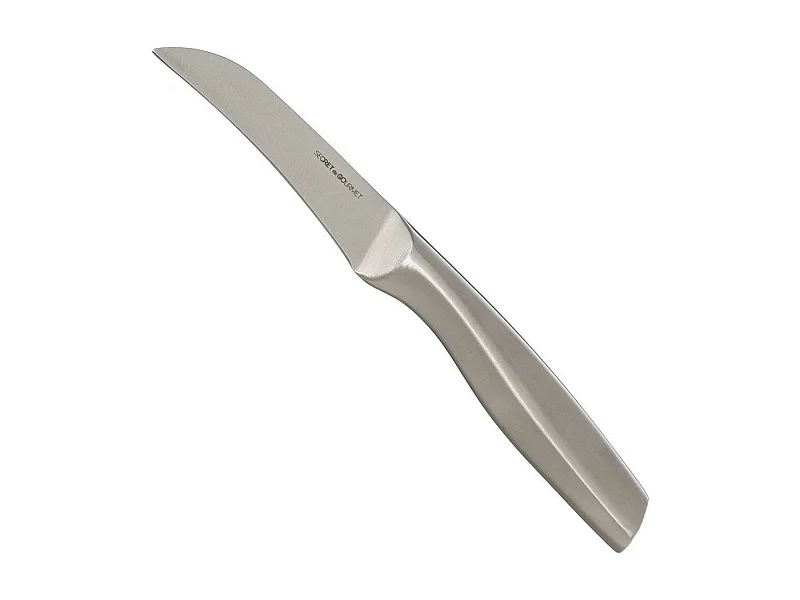 Couteau Bec d'Oiseau "Inox Forgé" 21cm Gris