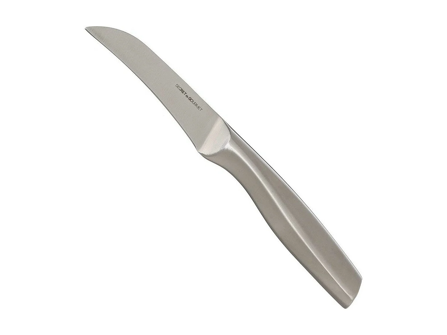Couteau Bec d'Oiseau "Inox Forgé" 21cm Gris