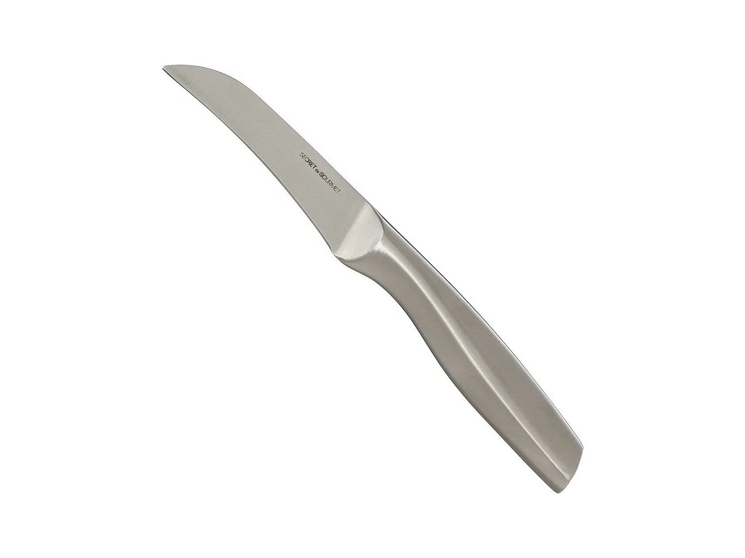Couteau Bec d'Oiseau "Inox Forgé" 21cm Gris