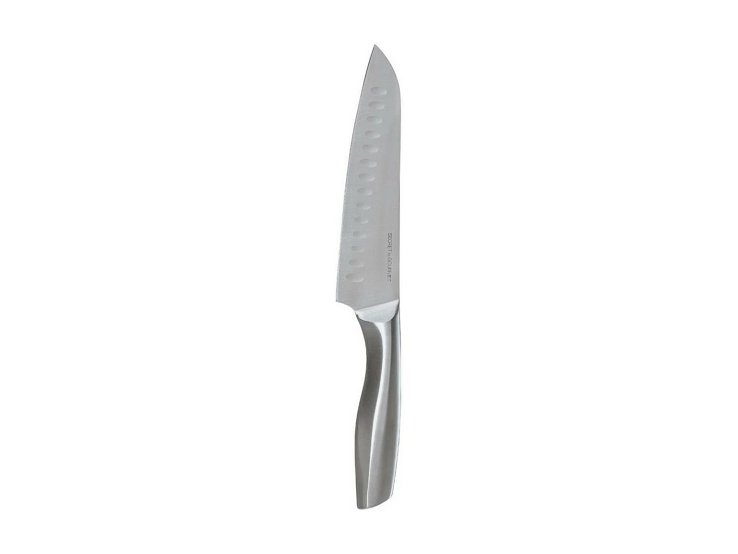 Couteau Santoku "Inox Forgé" 31cm Gris