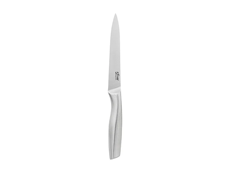 Cuchillo de Cocina Secret de Gourmet Plateado Acero Inoxidable 24,5 cm