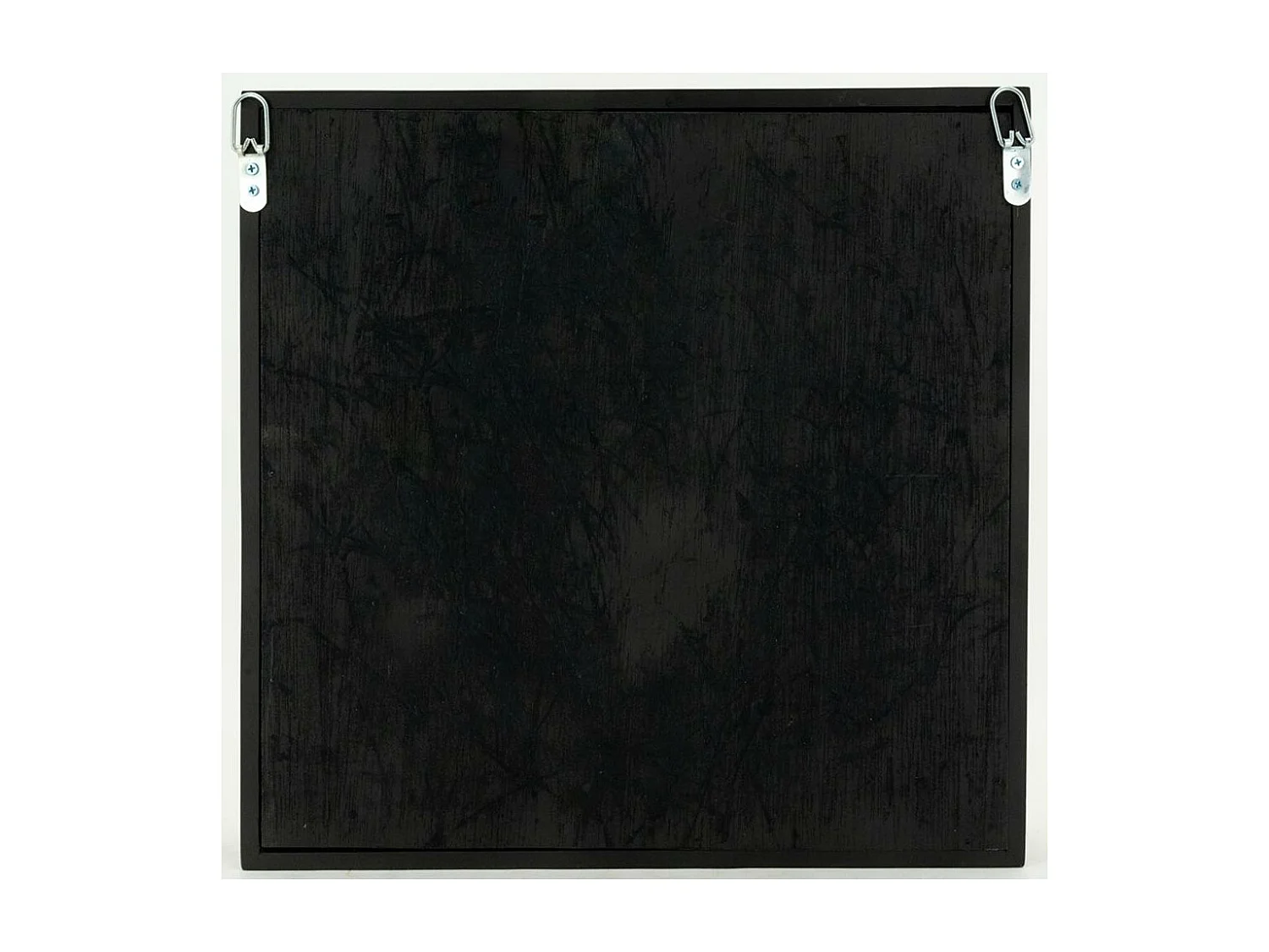 Décor mural en teck recyclé - Family 45 x 45