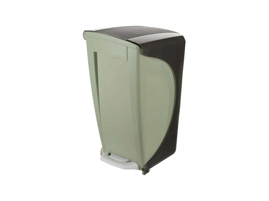Poubelle à pédale 17L - 23 x 30 x 43 cm - Vert sauge