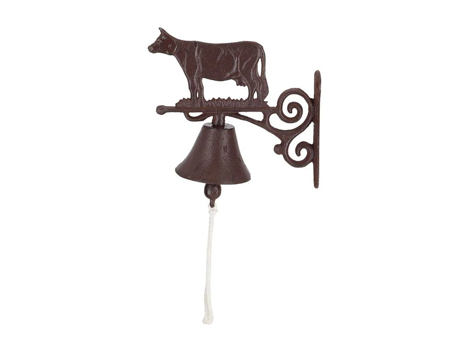 Cloche de jardin en fonte Vache