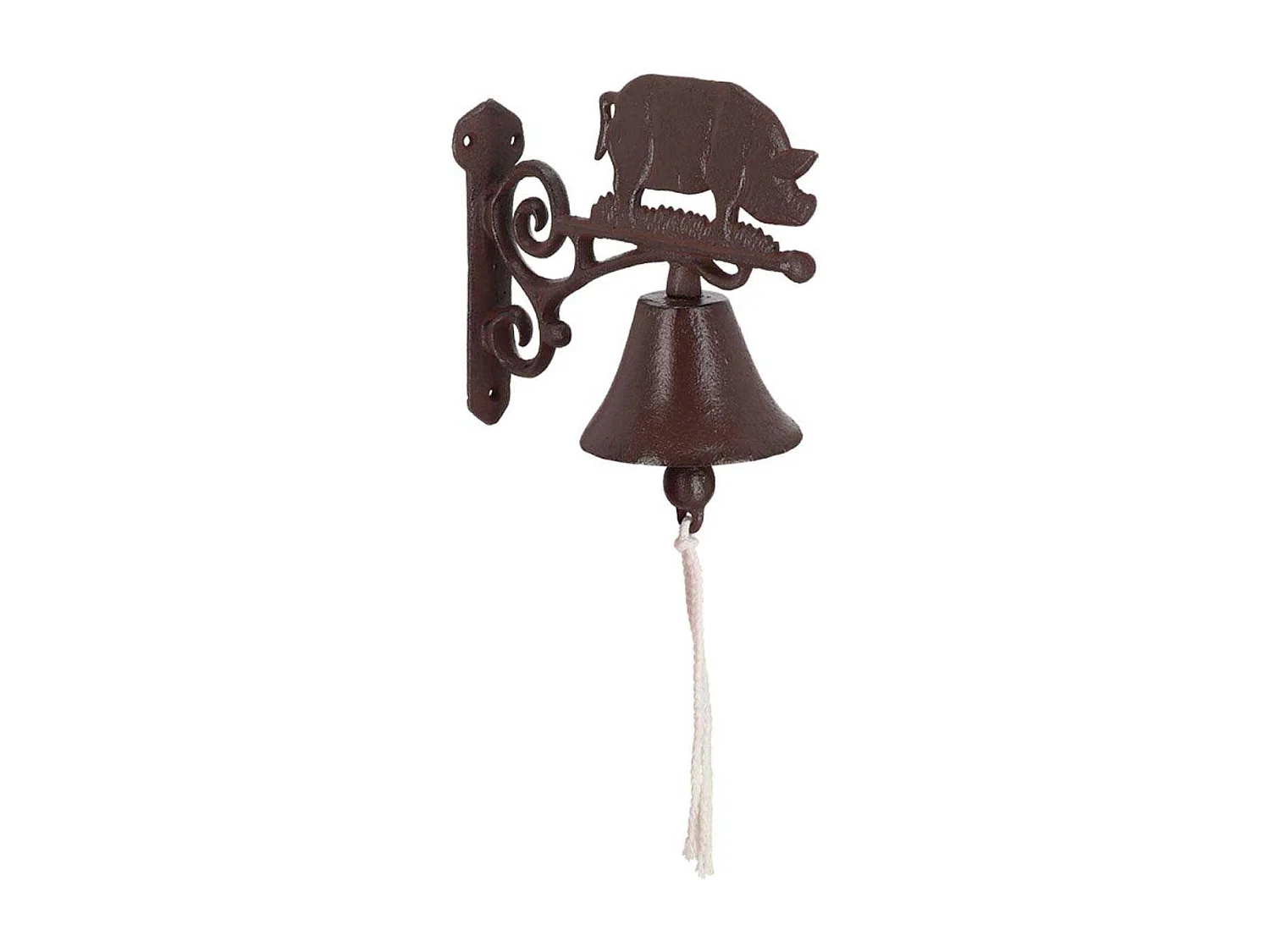 Cloche de jardin en fonte Cochon