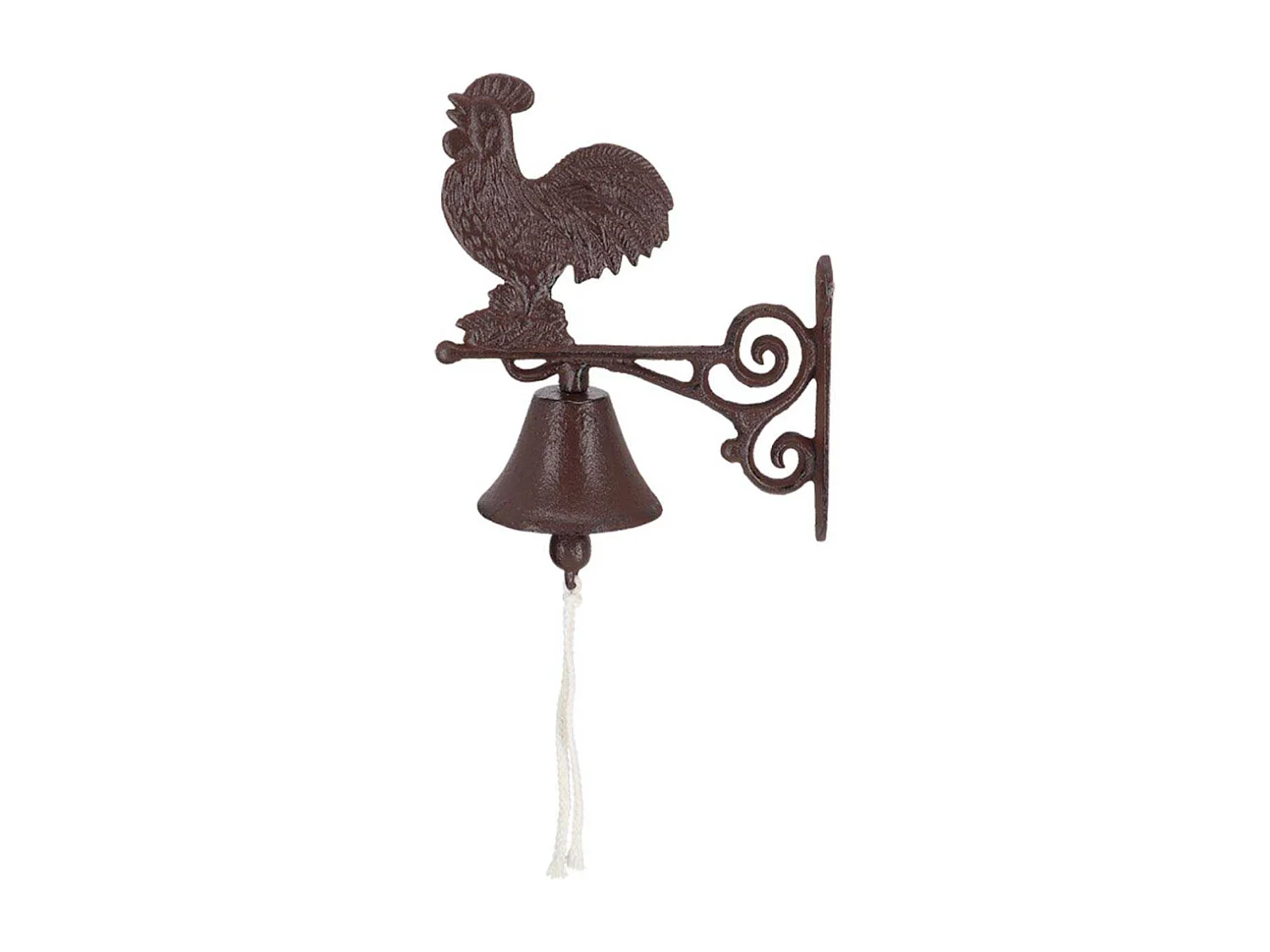 Cloche de jardin en fonte Coq