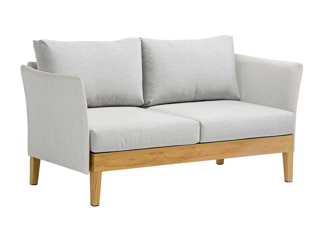 Canapé de jardin en aluminium et tissu Welcome