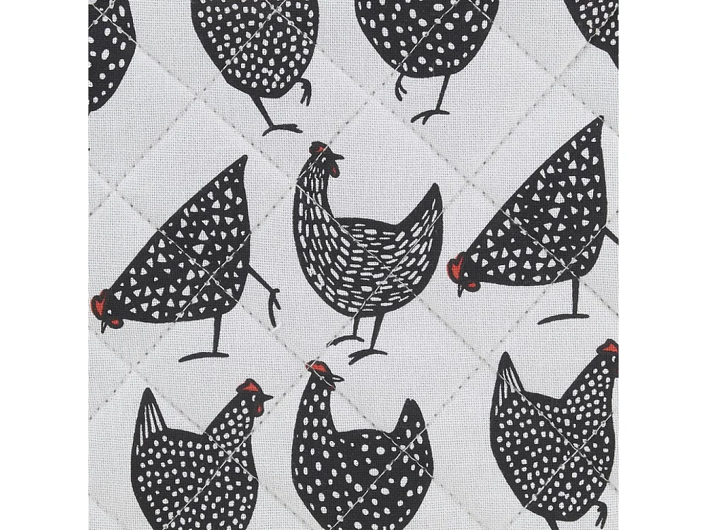 Ensemble gant et manique Cocottes