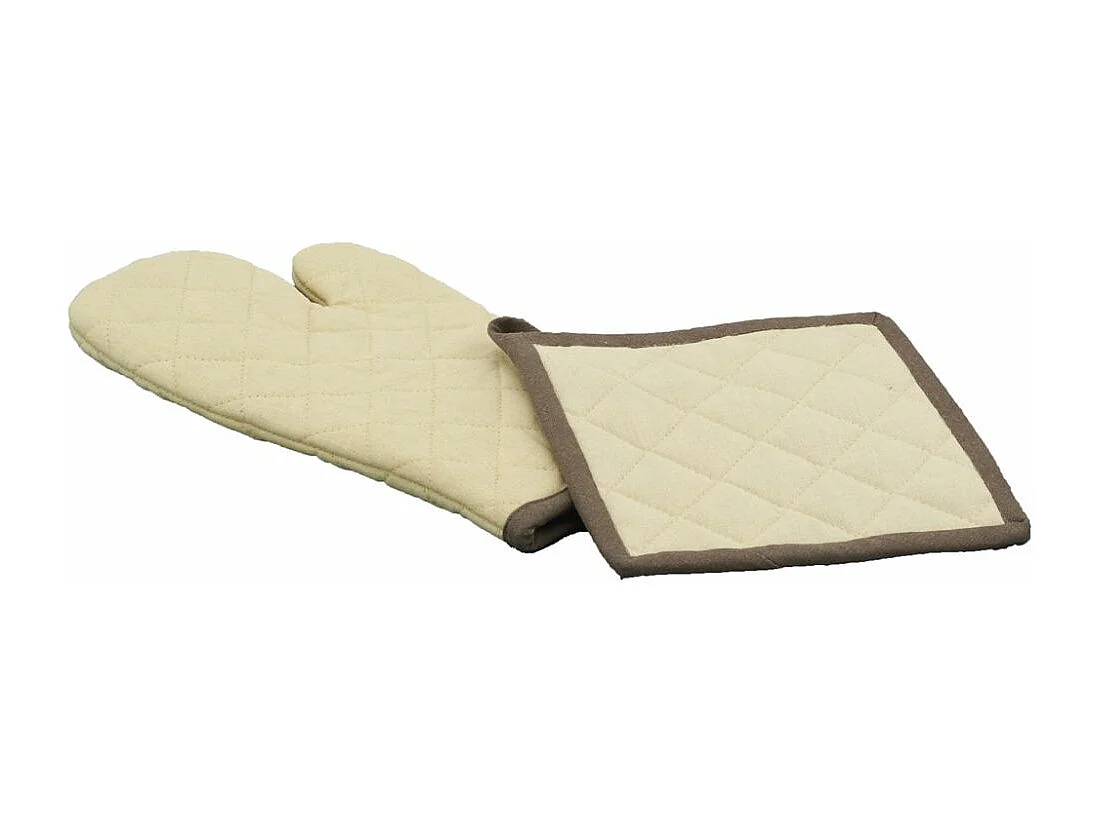 Ensemble gant et manique Cuisine de famille