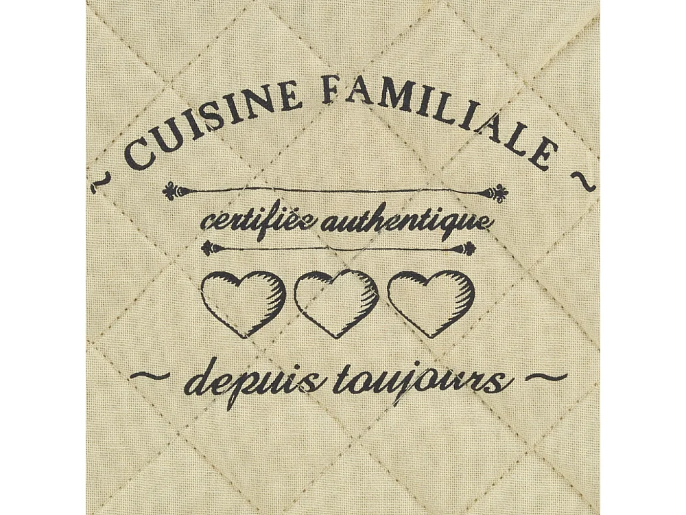 Ensemble gant et manique Cuisine de famille