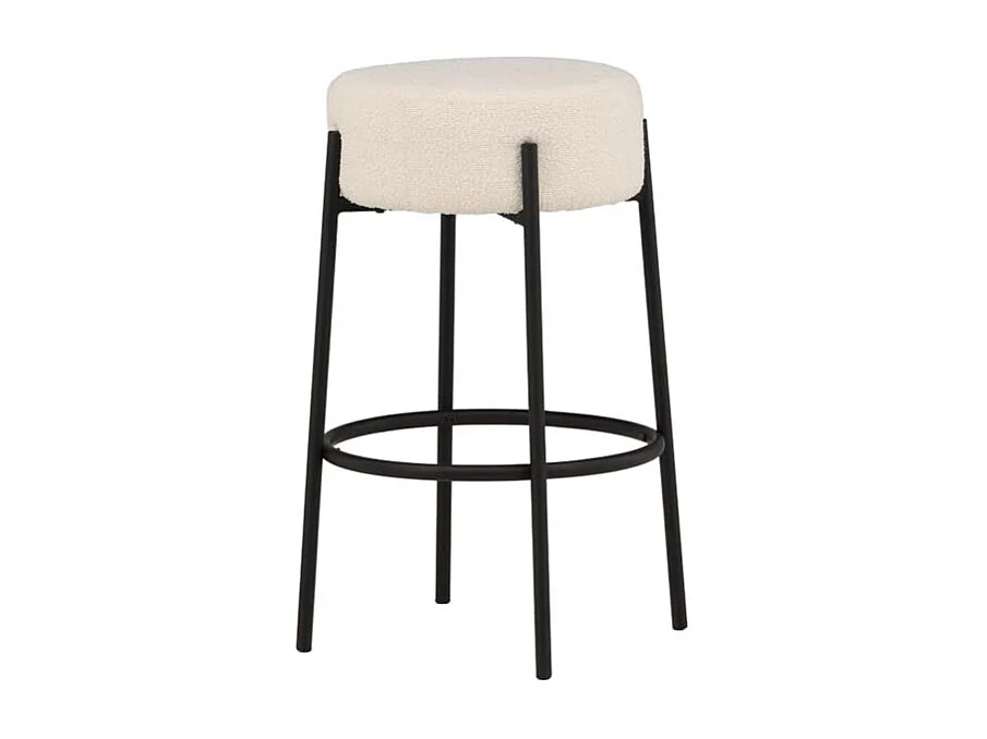 Tucson tabouret de bar hauteur 70cm,blanc.