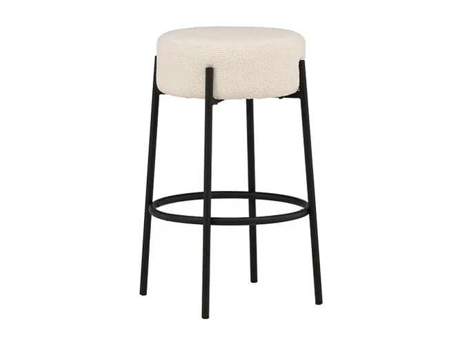 Tucson tabouret de bar hauteur 70cm,blanc.
