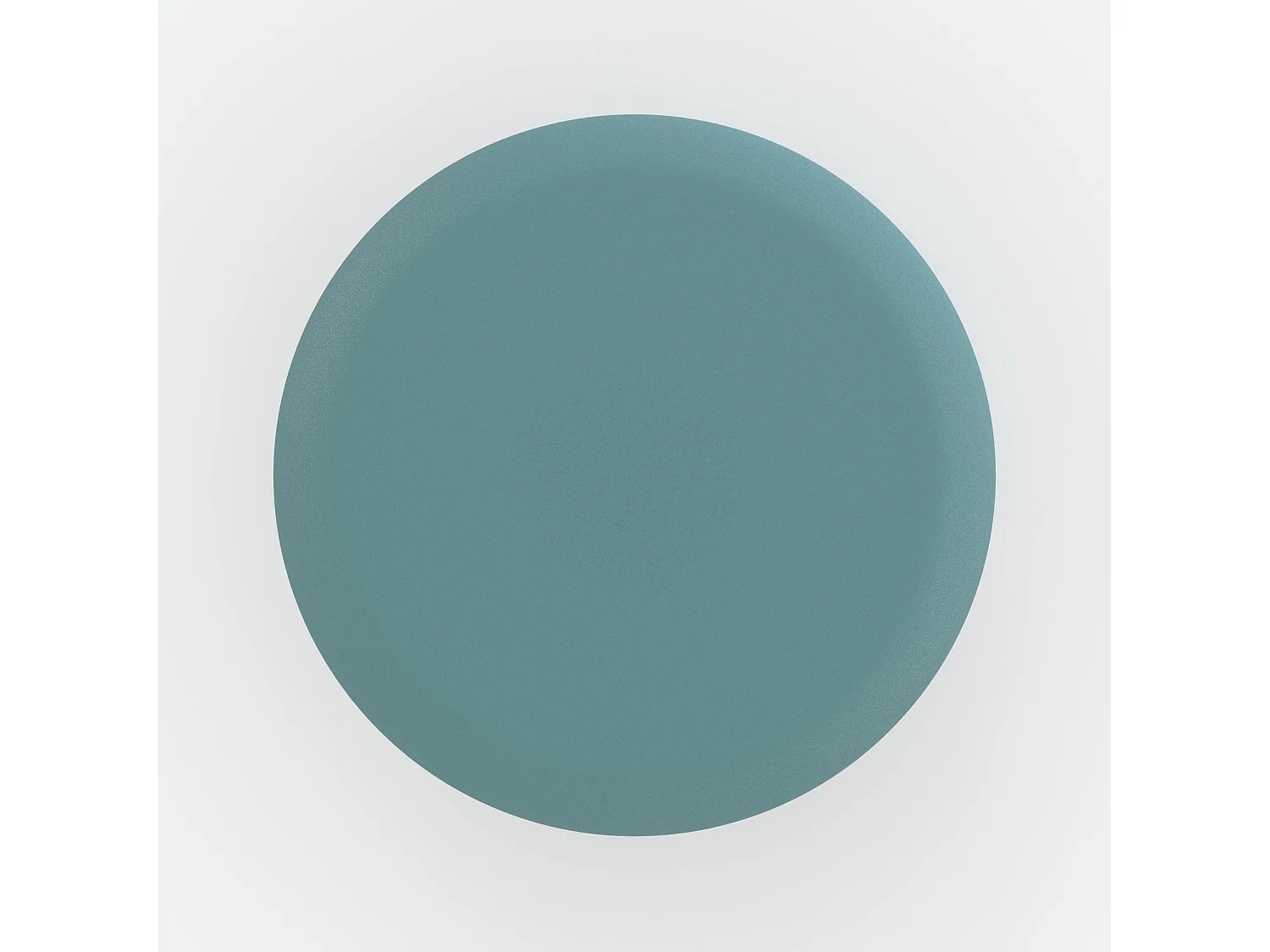 Tavolino rotondo in metallo blu D37 cm - Aglaé