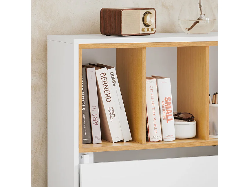 SoBuy Biurko składane 70x108x59 cm FWT107-WN