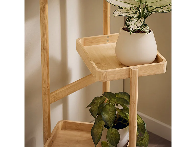 Soporte para Plantas de 3 Niveles Escalera para Flores STR12-N SoBuy ES