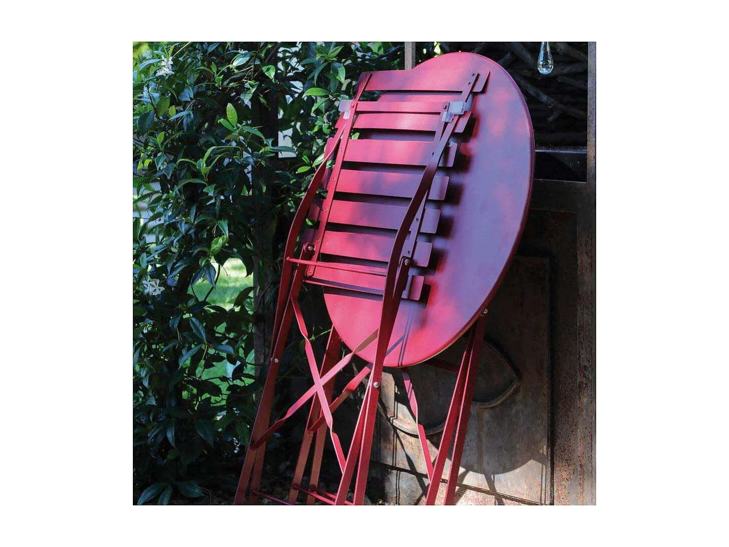 Salon de jardin en acier 2 personnes Cuba