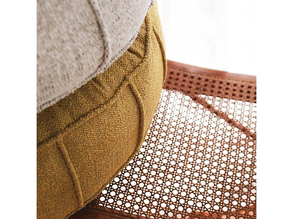 Coussin de sol effet bouclette Teddy