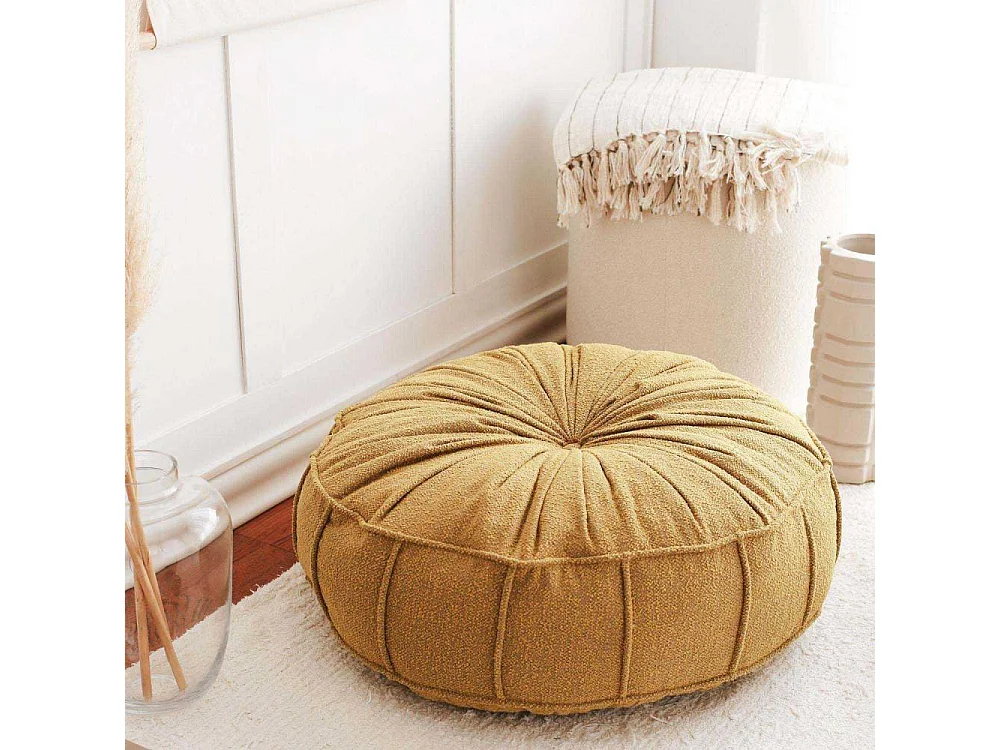 Coussin de sol effet bouclette Teddy