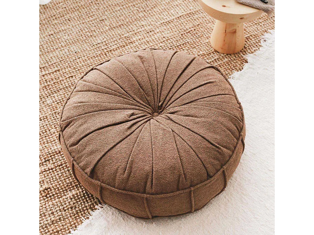 Coussin de sol effet bouclette Teddy