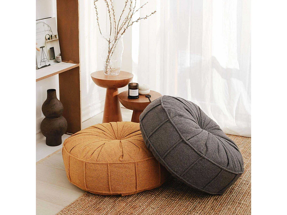 Coussin de sol effet bouclette Teddy