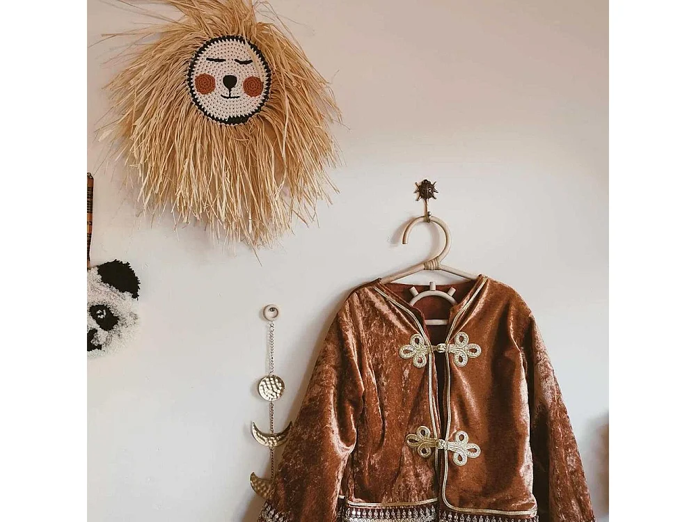 Patère en laiton recyclé Lady Bug