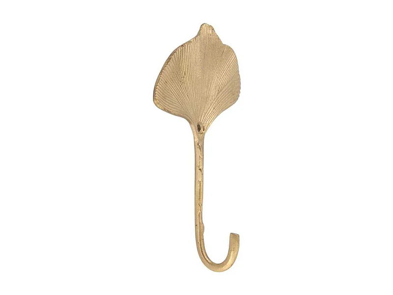 Patère en laiton recyclé Flora