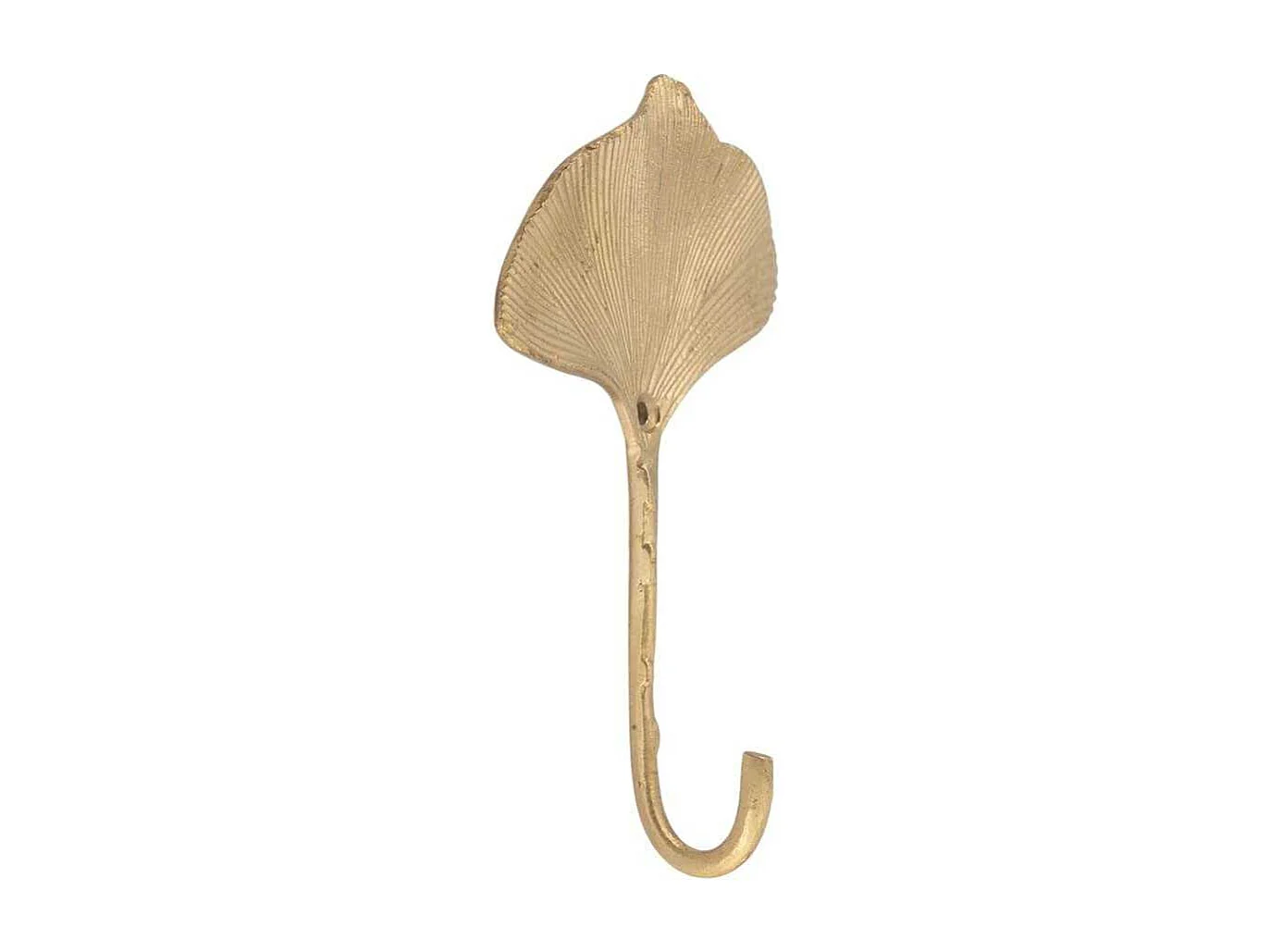 Patère en laiton recyclé Flora