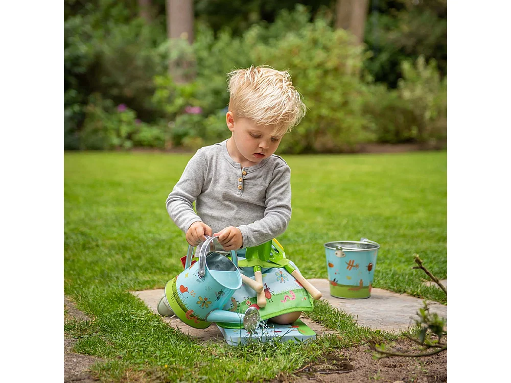 Arrosoir en fer galvanisé pour enfant