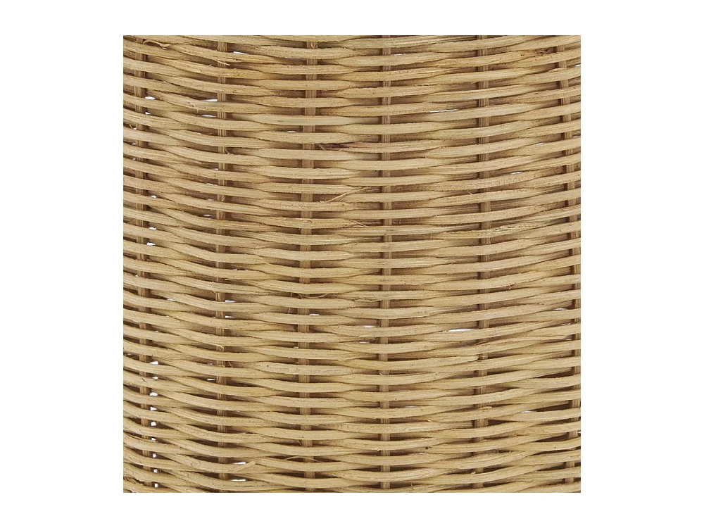 Hotte murale en rotin naturel