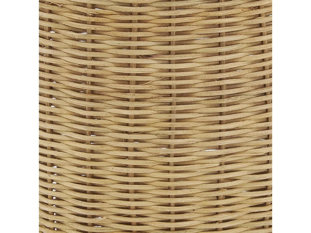 Hotte murale en rotin naturel