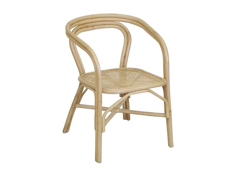 Fauteuil en rotin et cannage Design