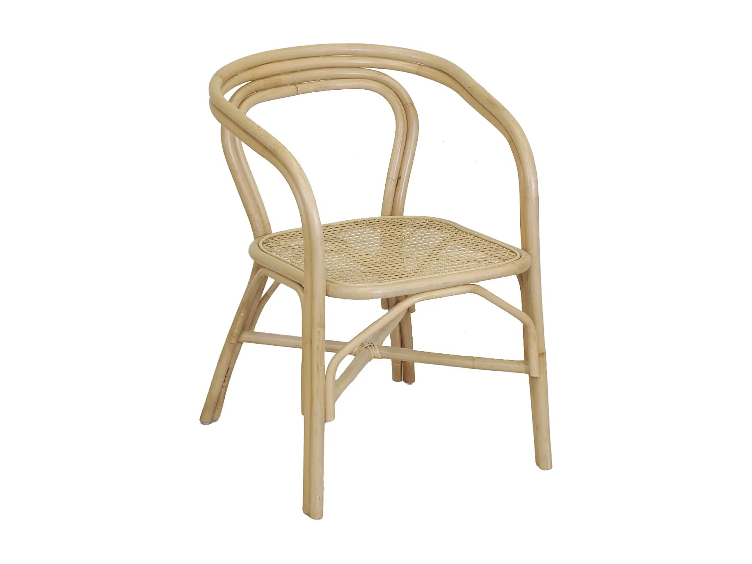 Fauteuil en rotin et cannage Design