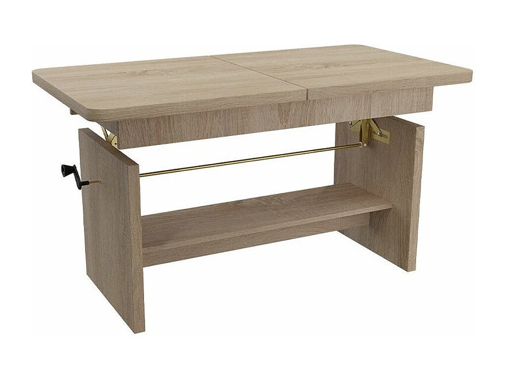 Tavolino per riviste Stanton 108, 59x62x116cm, Truciolare laminato, Angolare