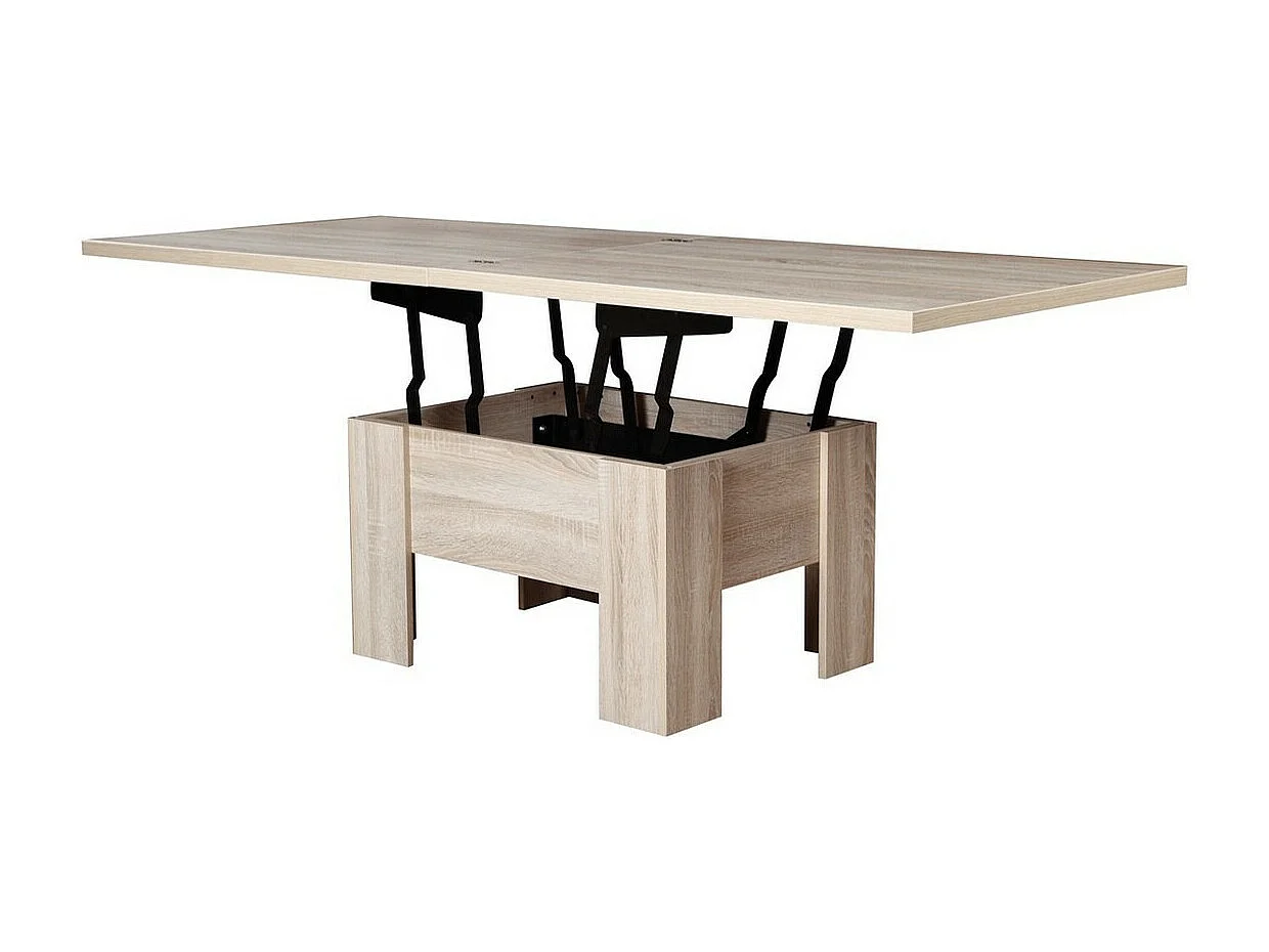 Mesa de centro extensível Stanton 102, Angular, 5x8x10cm