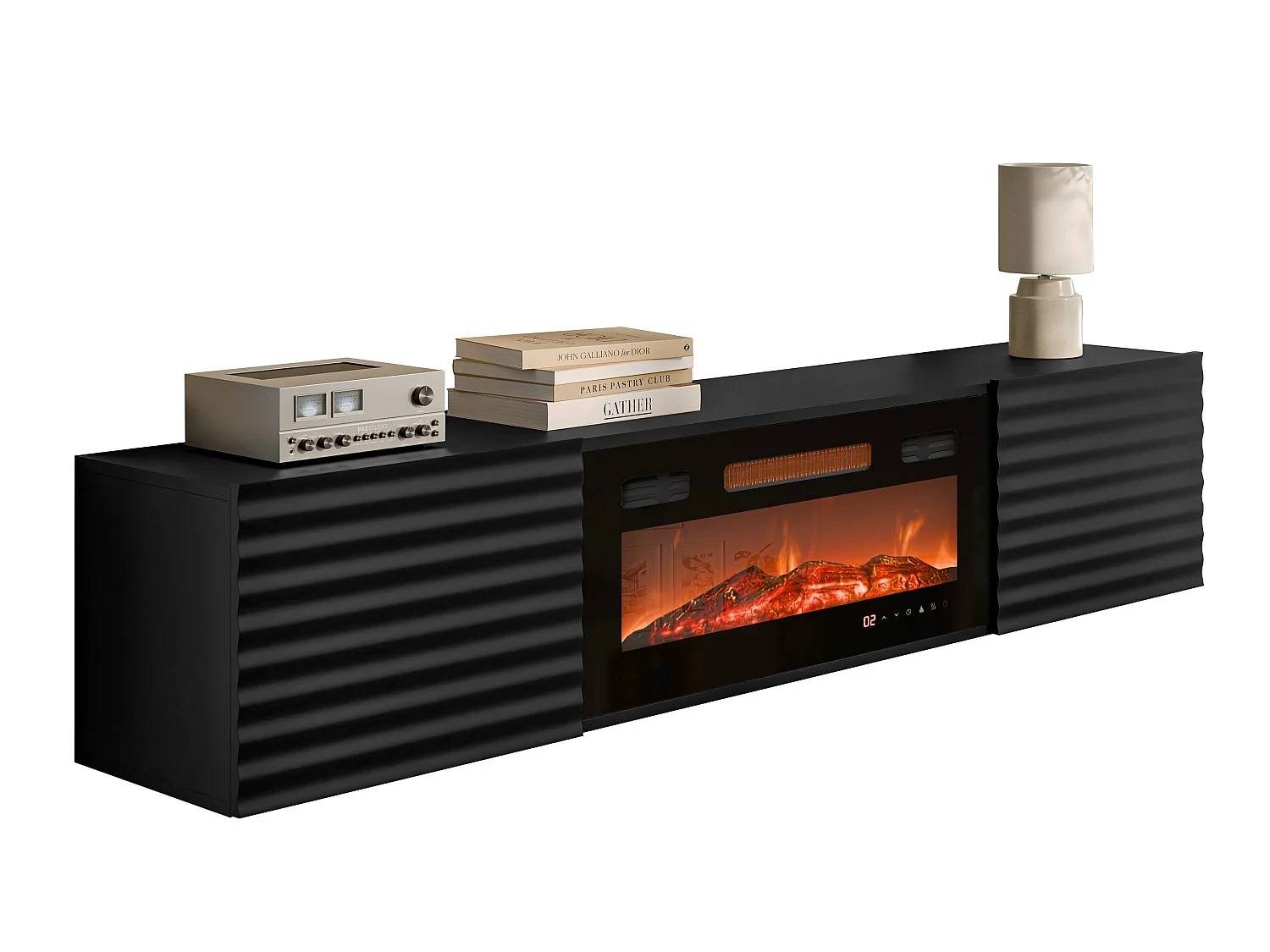 Meuble TV Charlotte 206, Nombre de portes: 2, 18x4x4cm